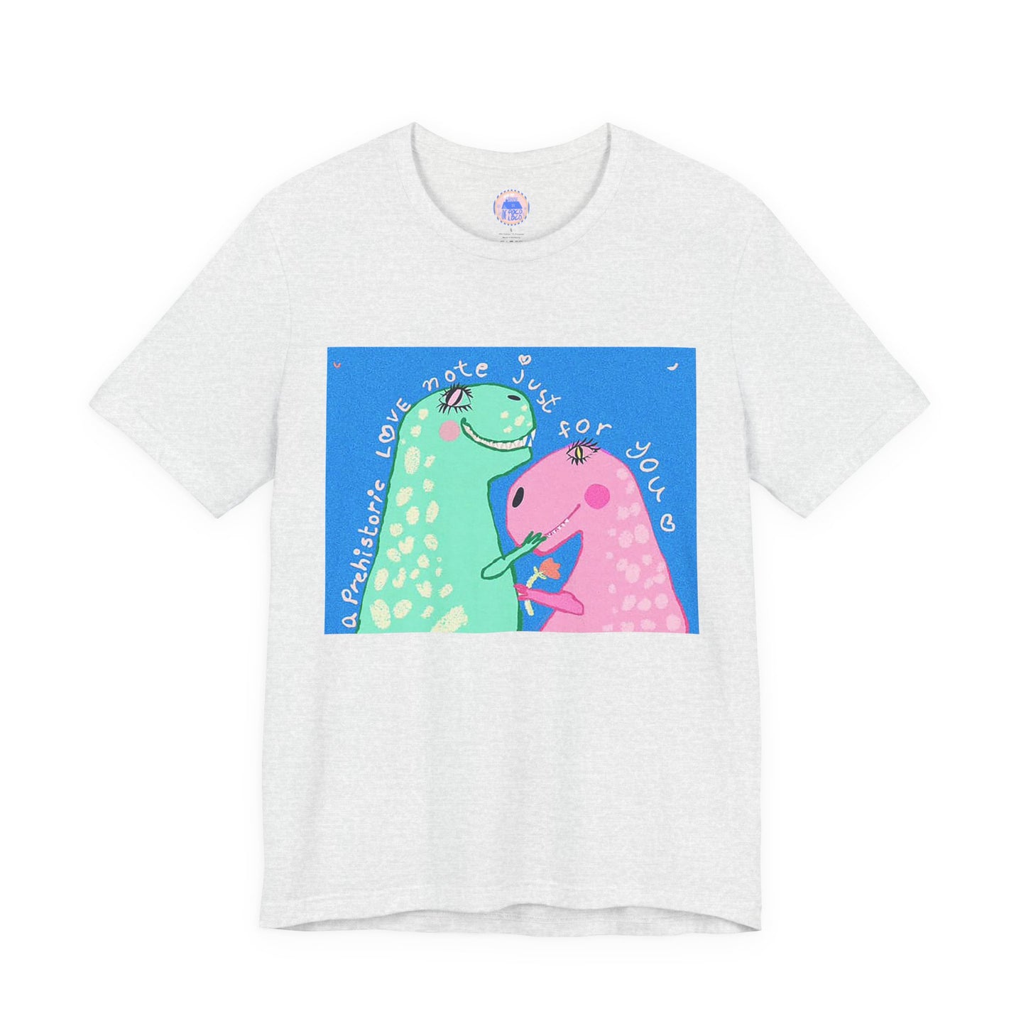 Dino Love - Pop Art Unisex Tee