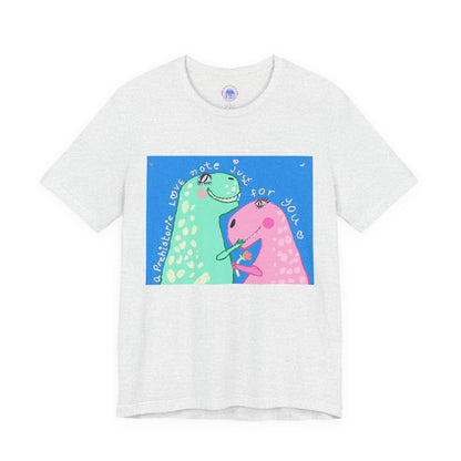 Dino Love - Pop Art Unisex Tee