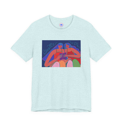 Besties Together - Pop Art Unisex Tee