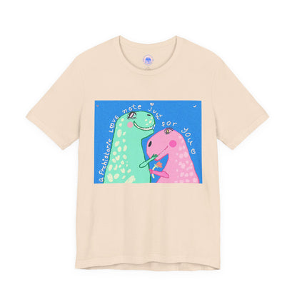 Dino Love - Pop Art Unisex Tee
