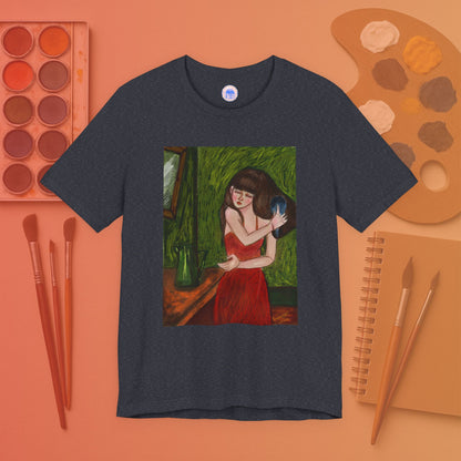 Combing Hair - Pop Art Unisex Tee