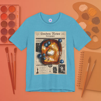 Breakfast Paper - Pop Art Unisex Tee