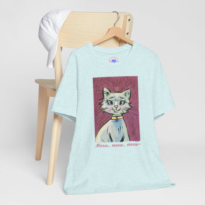 Cat Meow Meow - Pop Art Unisex Tee