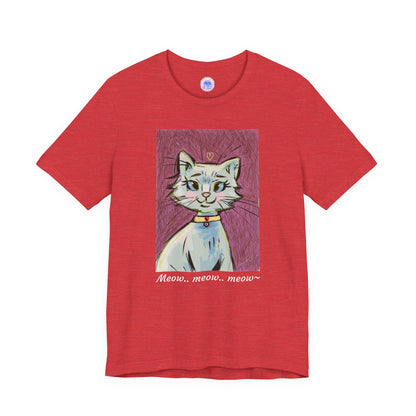 Cat Meow Meow - Pop Art Unisex Tee