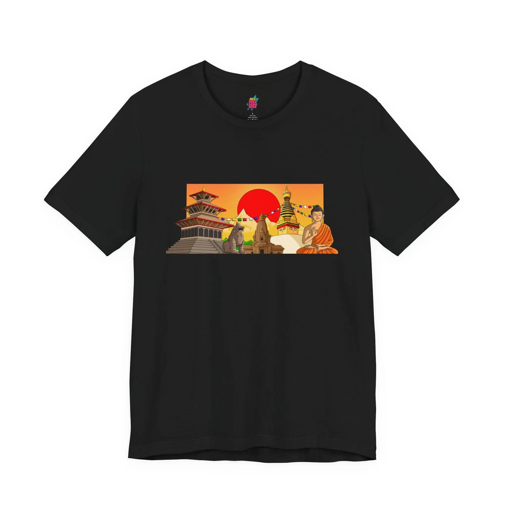 Kathmandu Valley - Pop Art T-Shirt Unisex House of Poco Loco