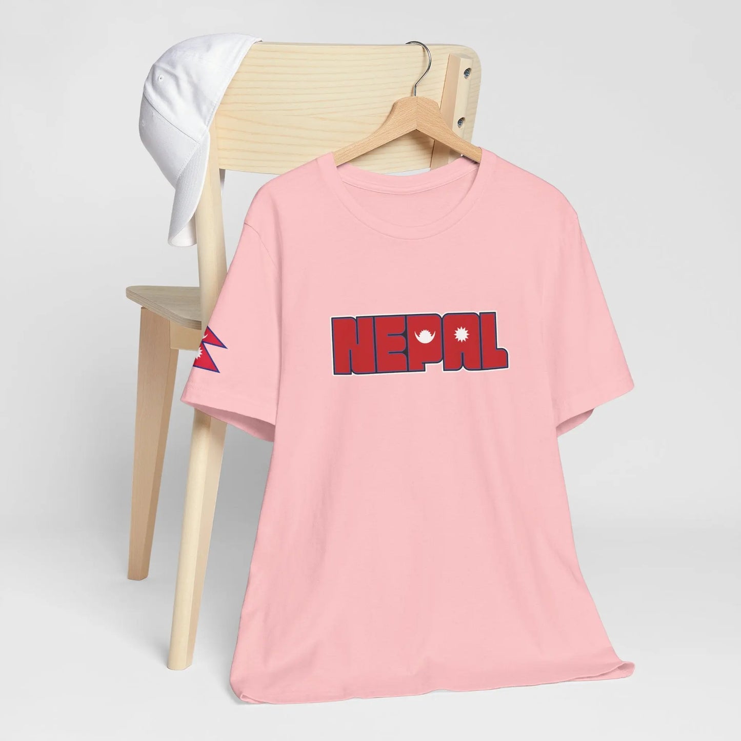 Nepal Flag - Unisex Tee House of Poco Loco