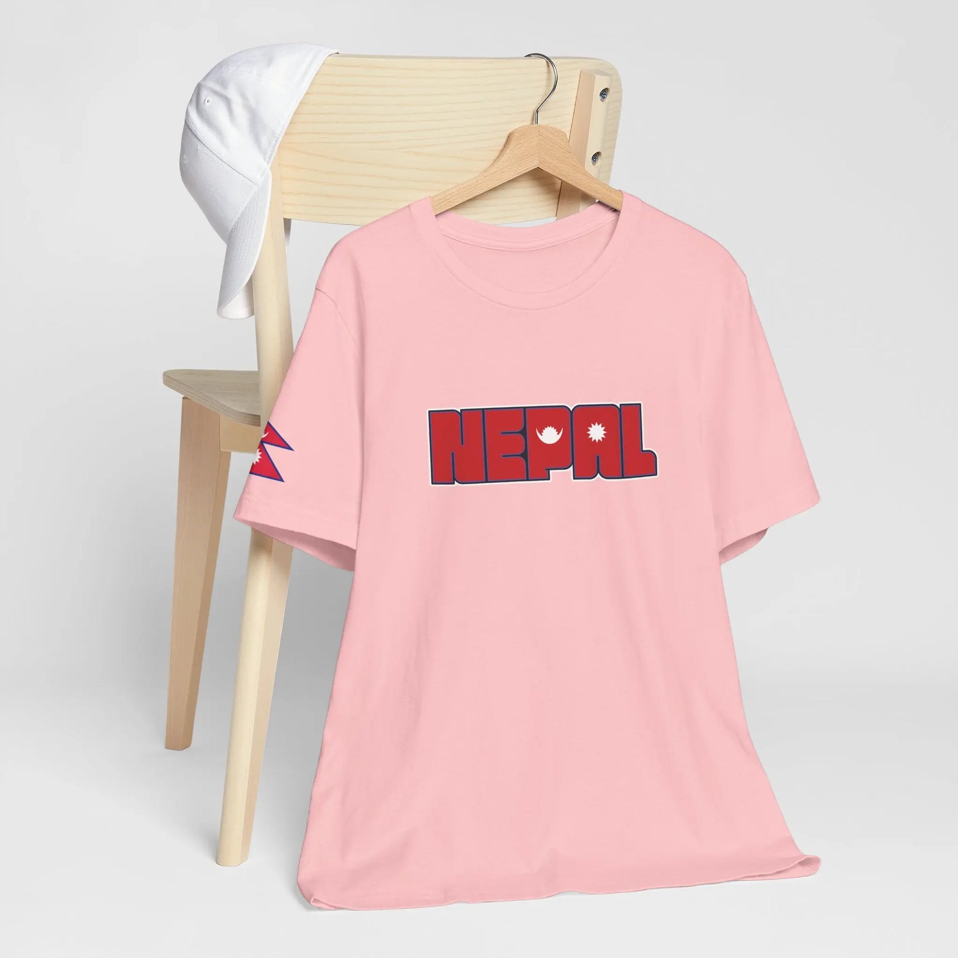 Nepal Flag - Unisex Tee House of Poco Loco