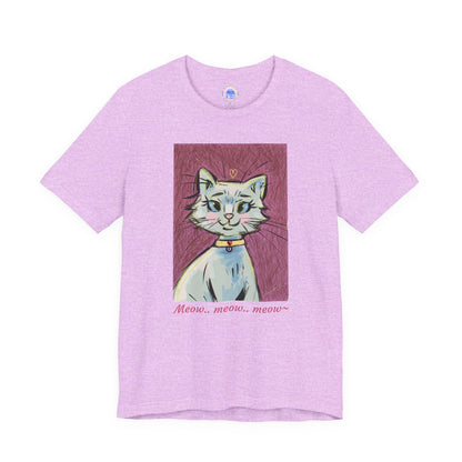 Cat Meow Meow - Pop Art Unisex Tee
