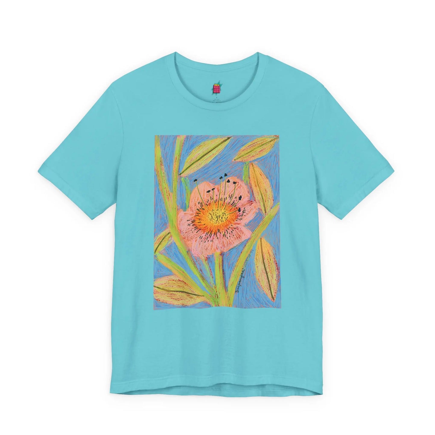 Flower Power - Pop Art Unisex Tee House of Poco Loco
