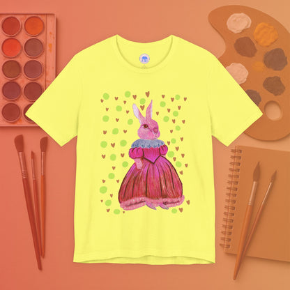 Pink Bunny - Pop Art Unisex Tee