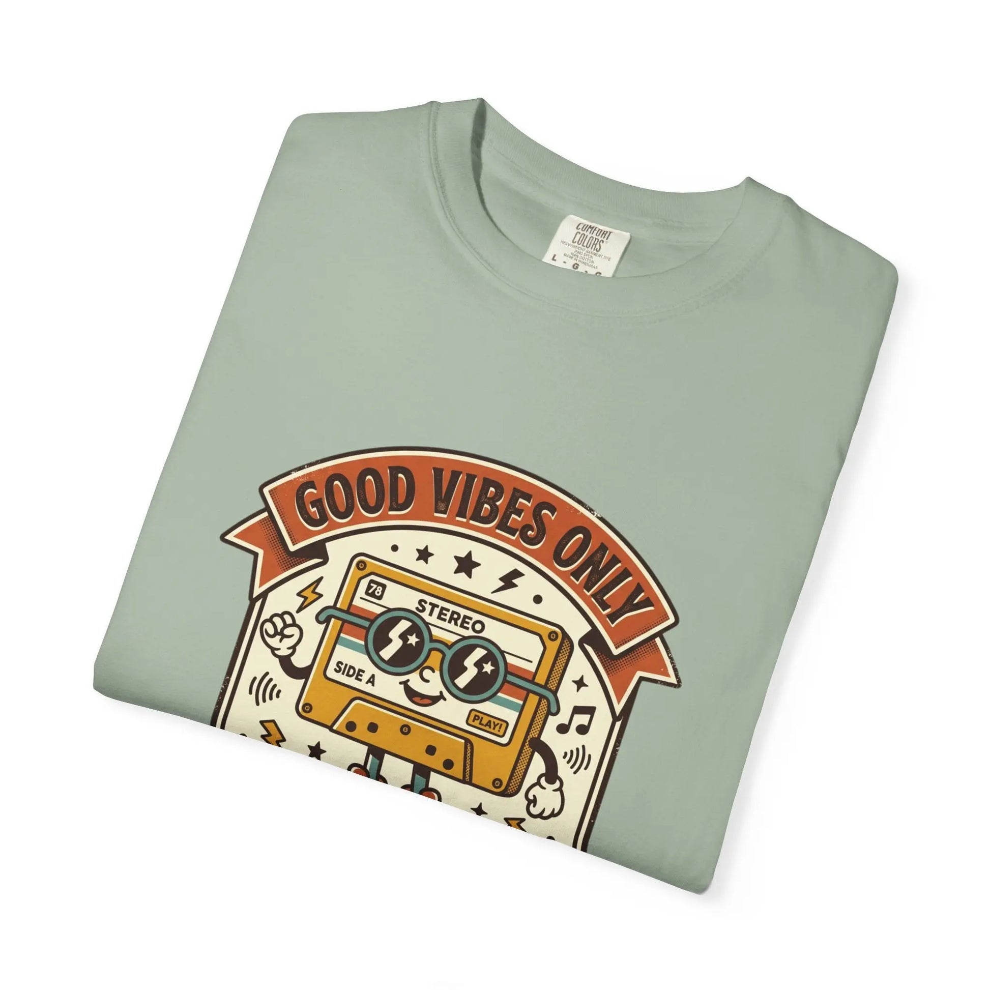 Good Vibes Only Cassette -  Vintage T-Shirt House of Poco Loco