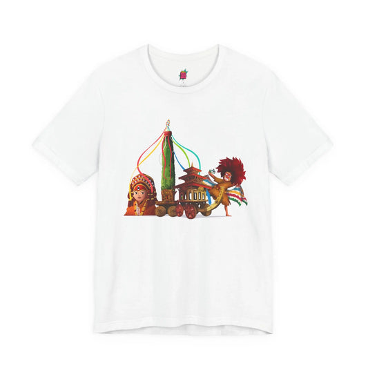 Indra Jatra - Pop Art Unisex Tee House of Poco Loco
