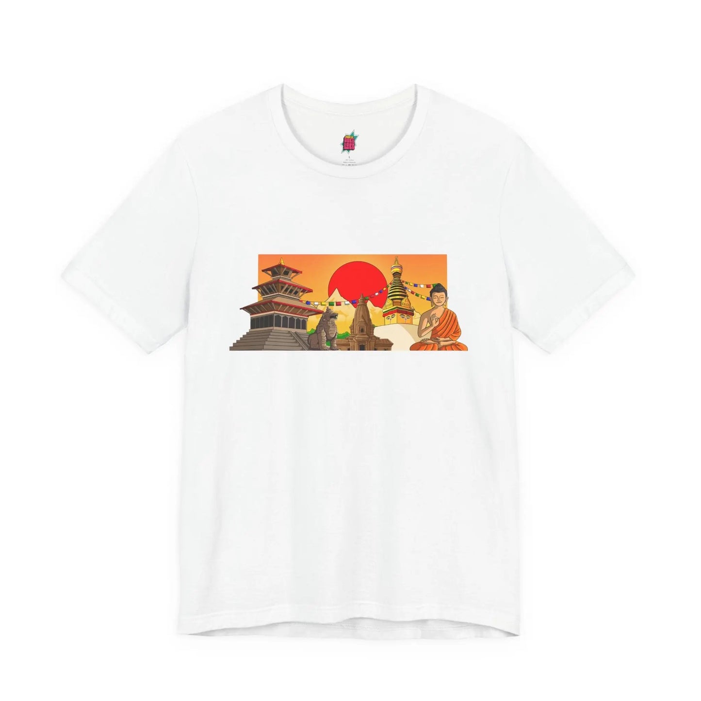 Kathmandu Valley - Pop Art T-Shirt Unisex House of Poco Loco