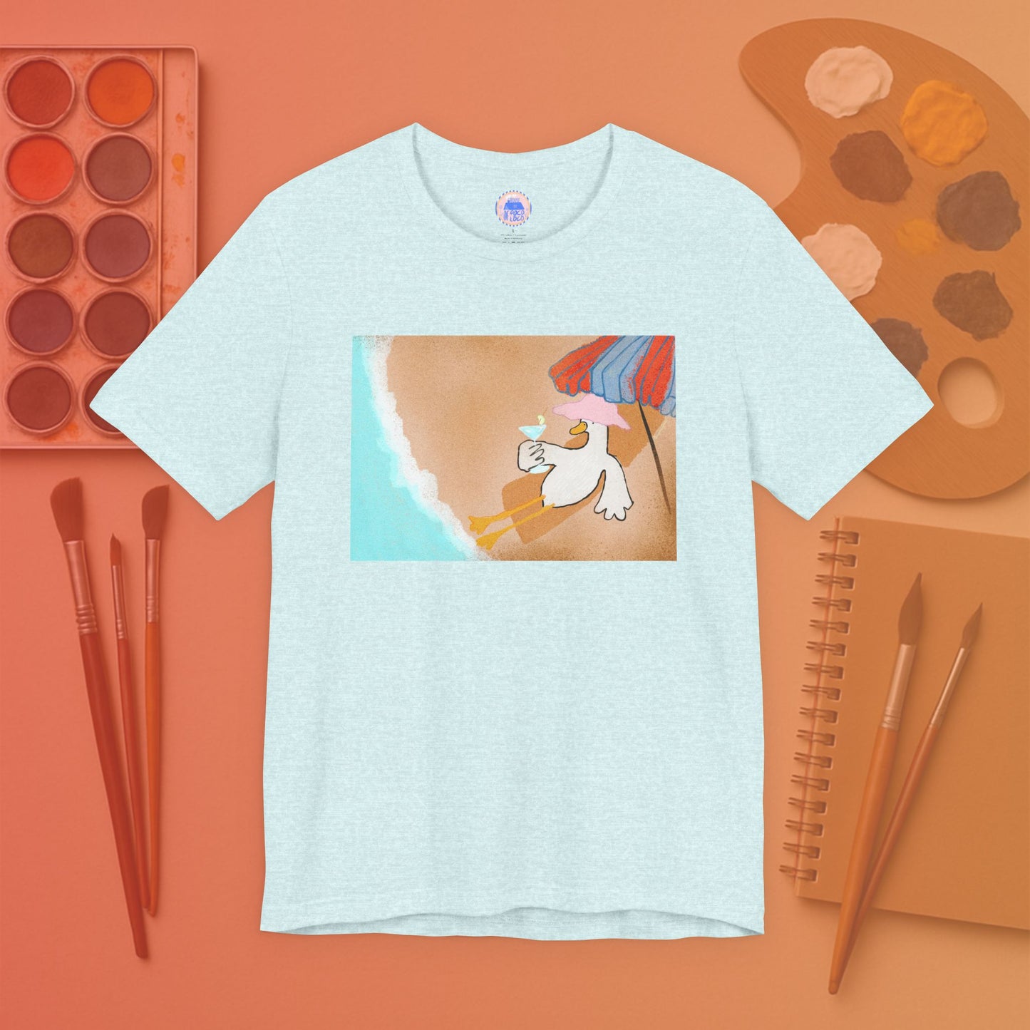 Beach Duck - Pop Art Unisex Tee