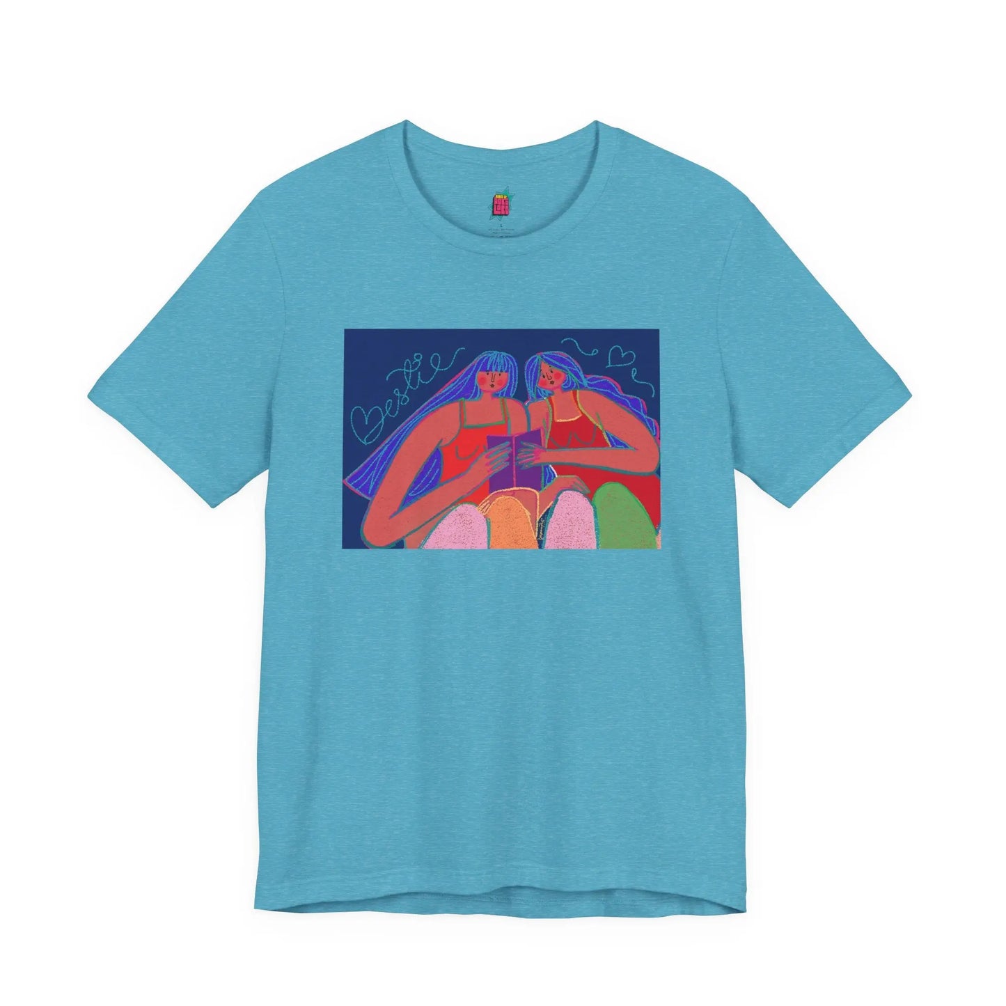 Besties Together - Pop Art Unisex Tee House of Poco Loco