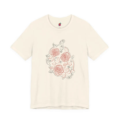 Rosy Lines - Pop Art Unisex Tee House of Poco Loco