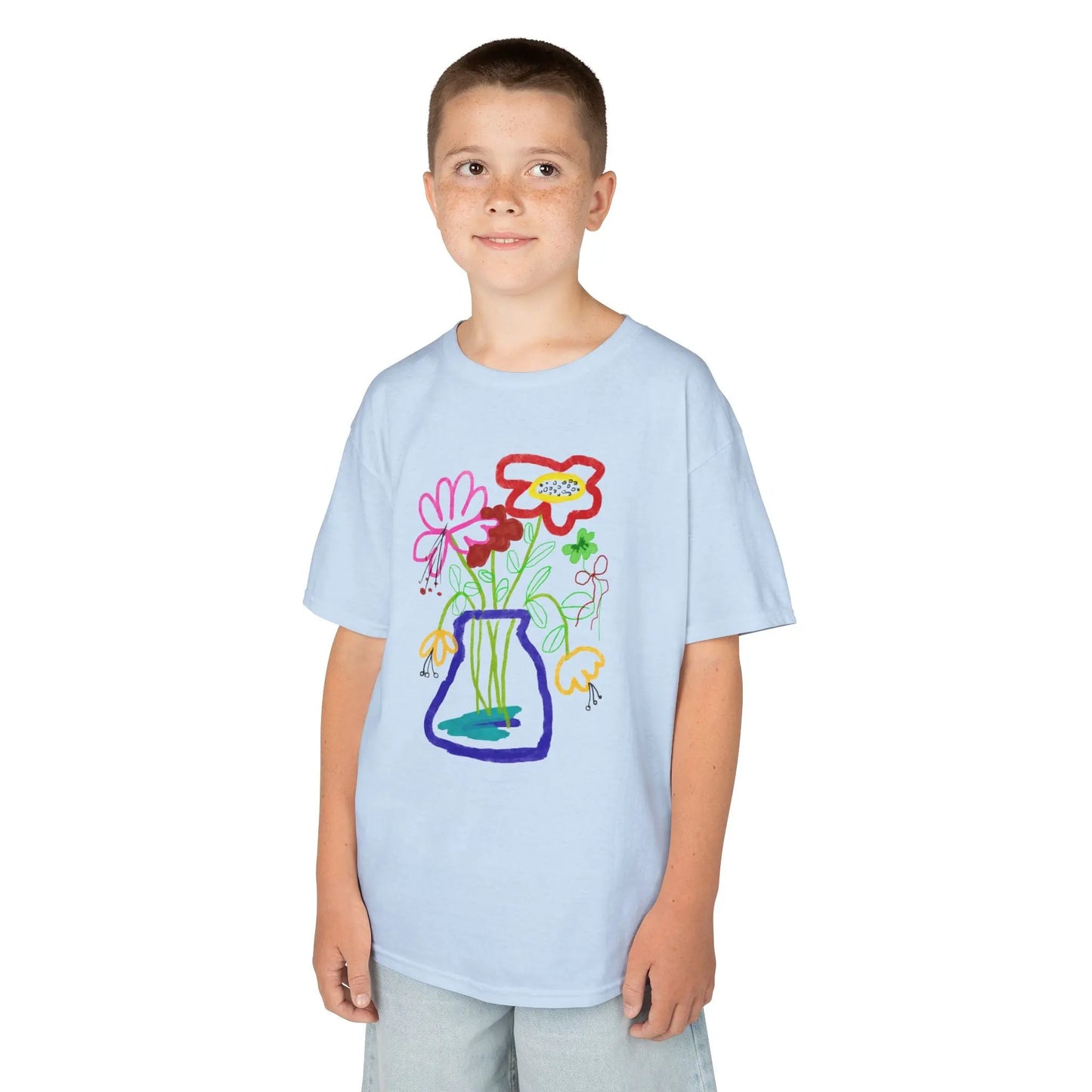Flower Pot Doodle | Pop Art Kids Tee House of Poco Loco