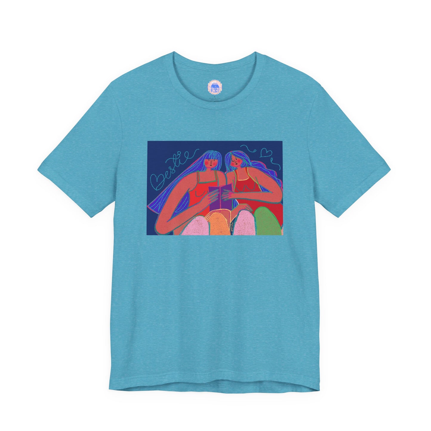 Besties Together - Pop Art Unisex Tee