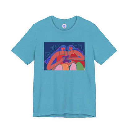 Besties Together - Pop Art Unisex Tee