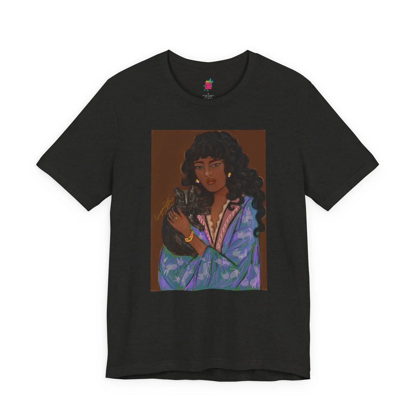 Curly Lady - Pop Art Unisex Tee House of Poco Loco
