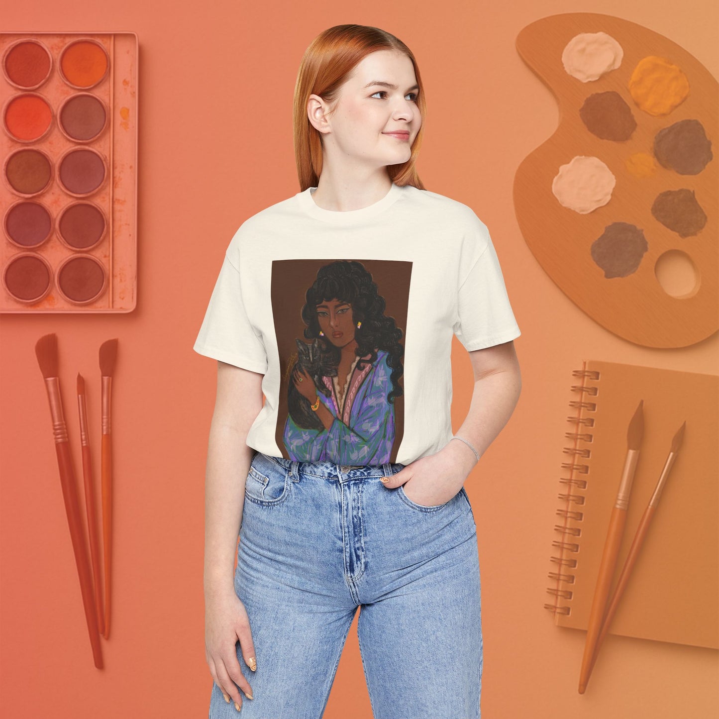 Curly Lady - Pop Art Unisex Tee