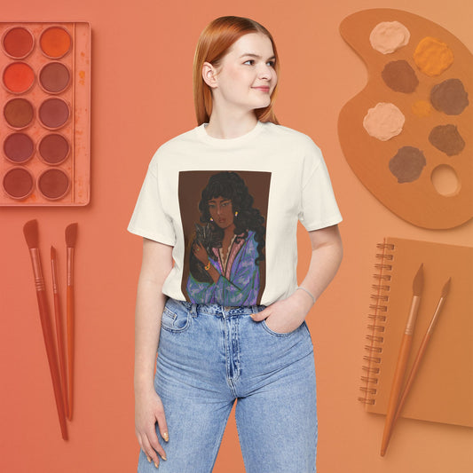 Curly Lady - Pop Art Unisex Tee