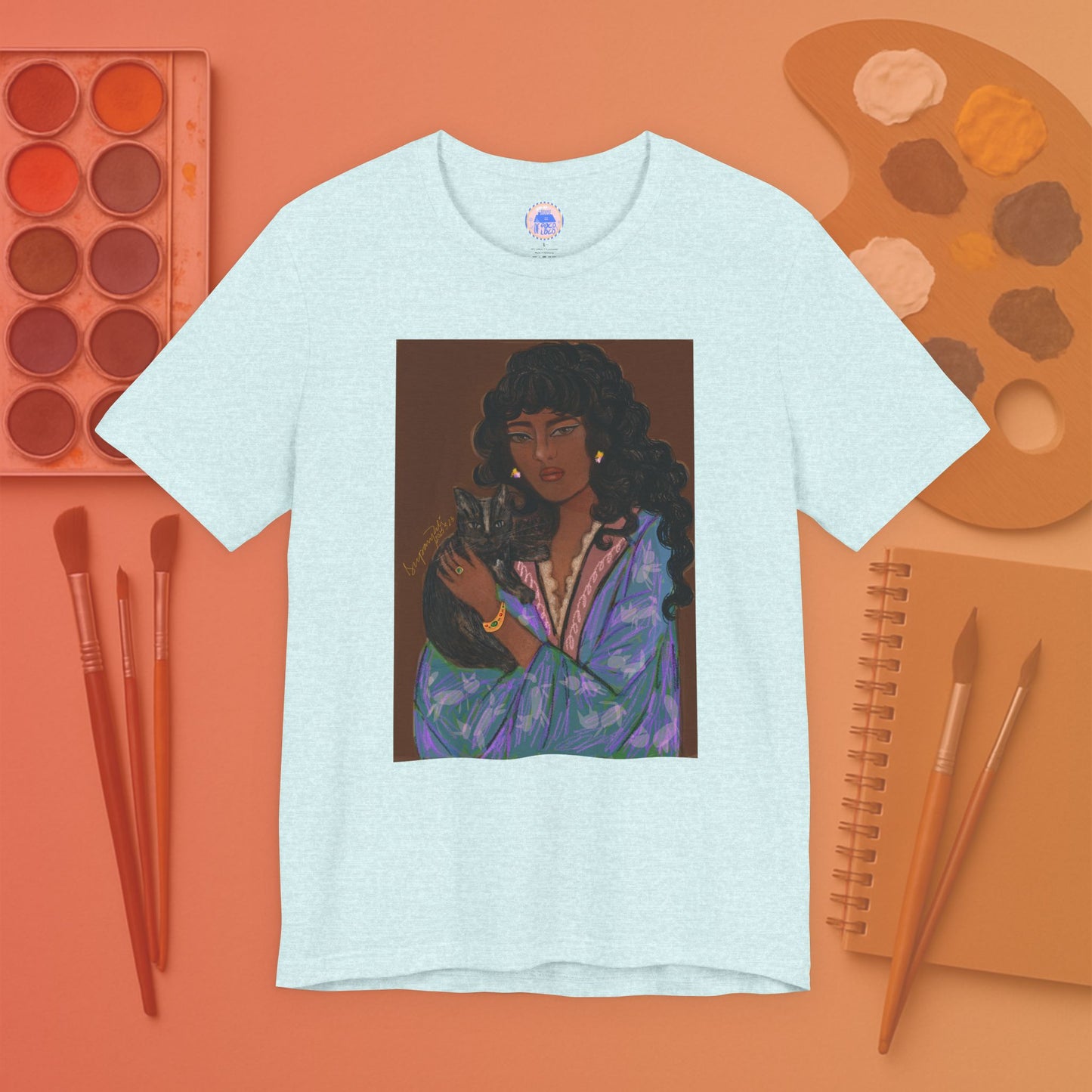 Curly Lady - Pop Art Unisex Tee