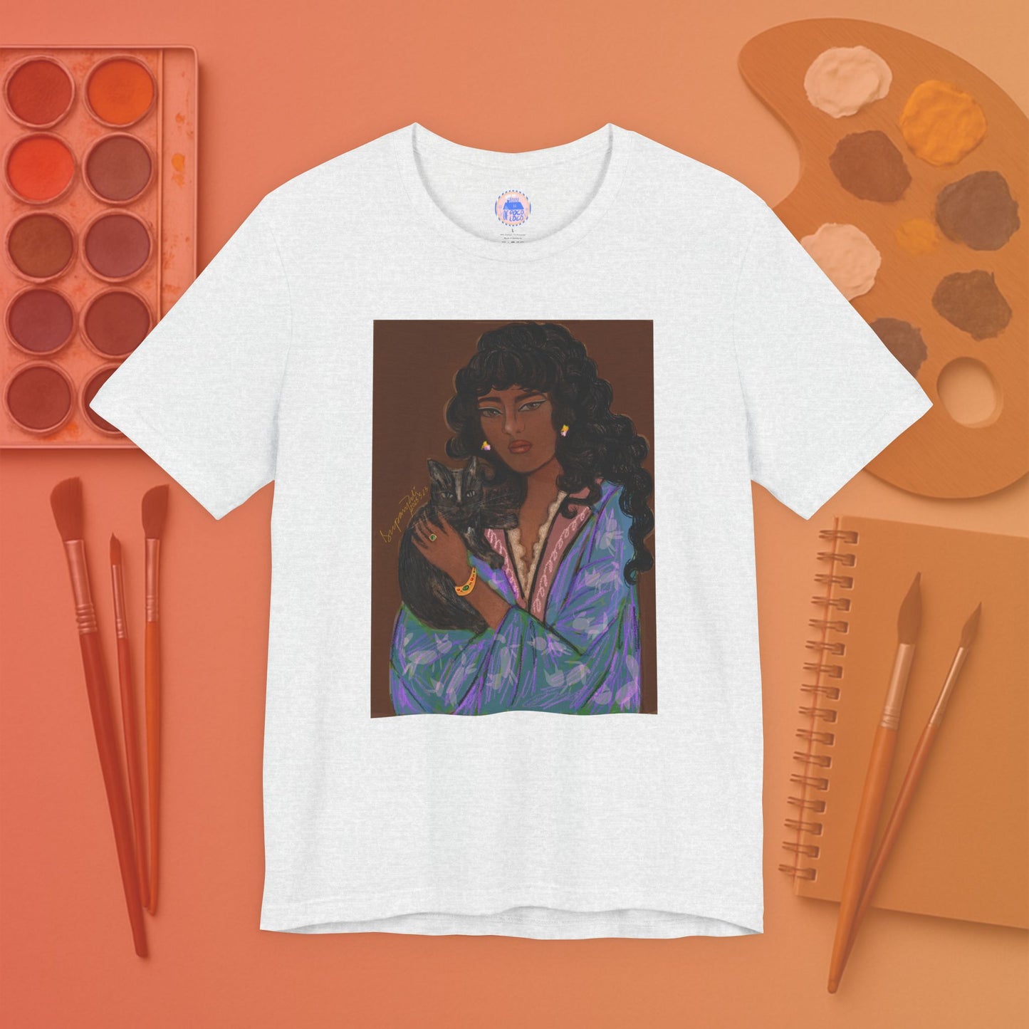 Curly Lady - Pop Art Unisex Tee