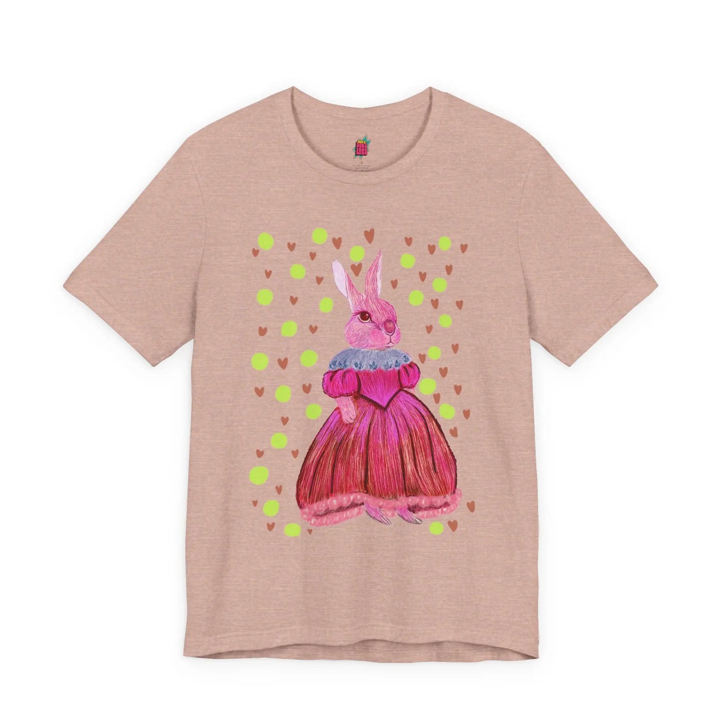 Pink Bunny - Pop Art Unisex Tee House of Poco Loco