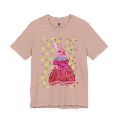 Pink Bunny - Pop Art Unisex Tee House of Poco Loco
