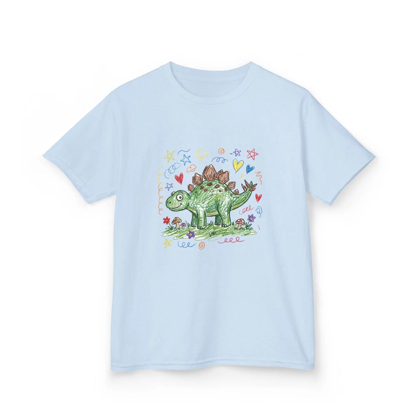 Stego Scribble Dino | Pop Art Kids Tee House of Poco Loco