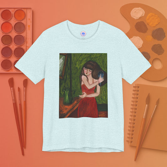 Combing Hair - Pop Art Unisex Tee