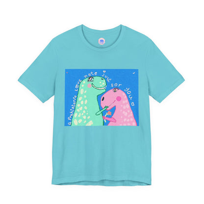Dino Love - Pop Art Unisex Tee