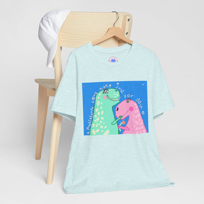 Dino Love - Pop Art Unisex Tee