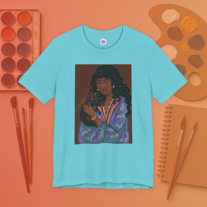 Curly Lady - Pop Art Unisex Tee