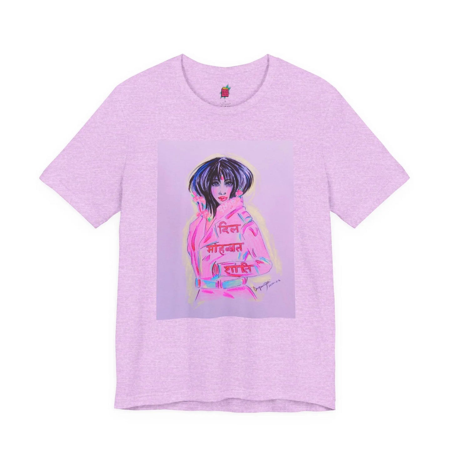 Lady Pink - Pop Art Unisex Tee House of Poco Loco