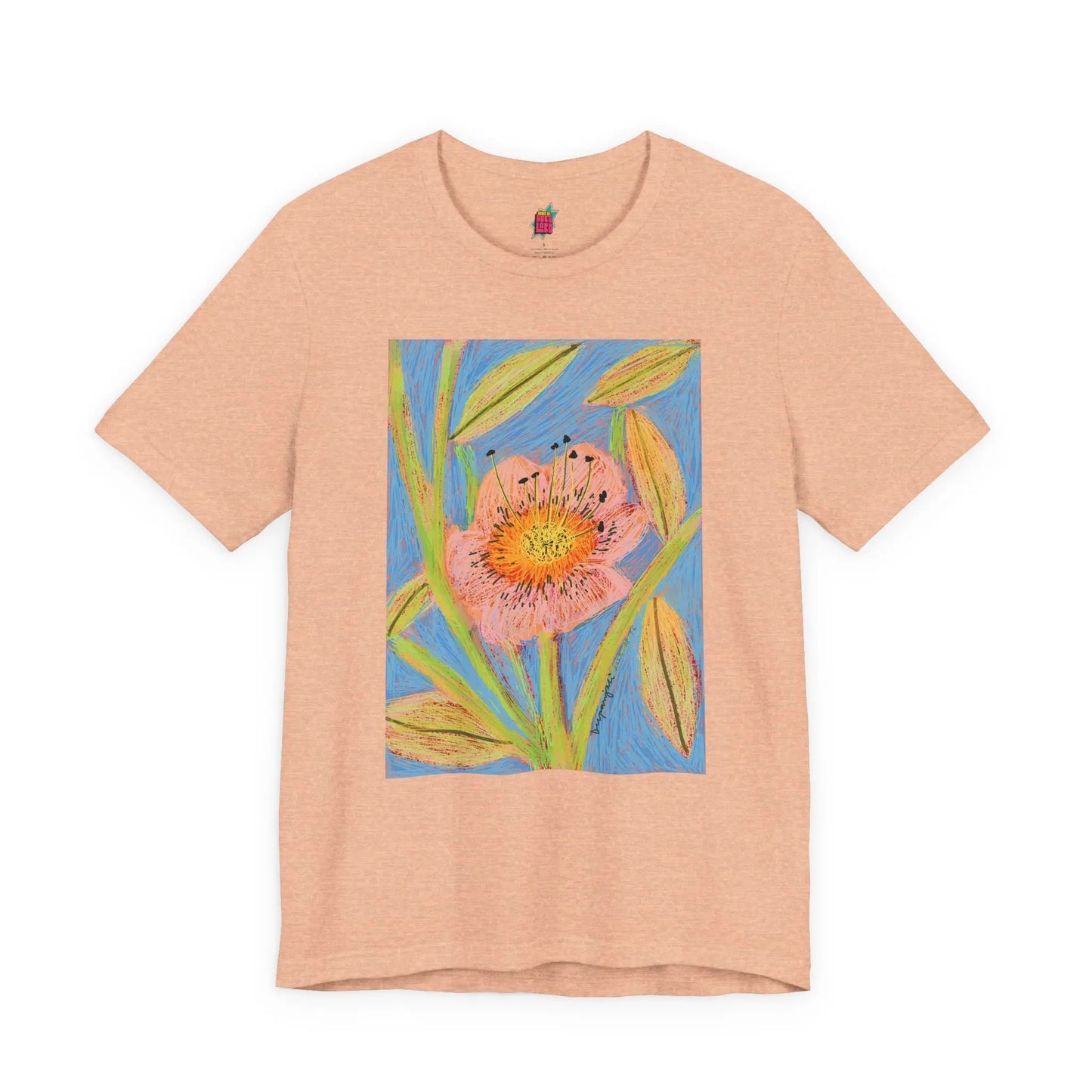 Flower Power - Pop Art Unisex Tee House of Poco Loco