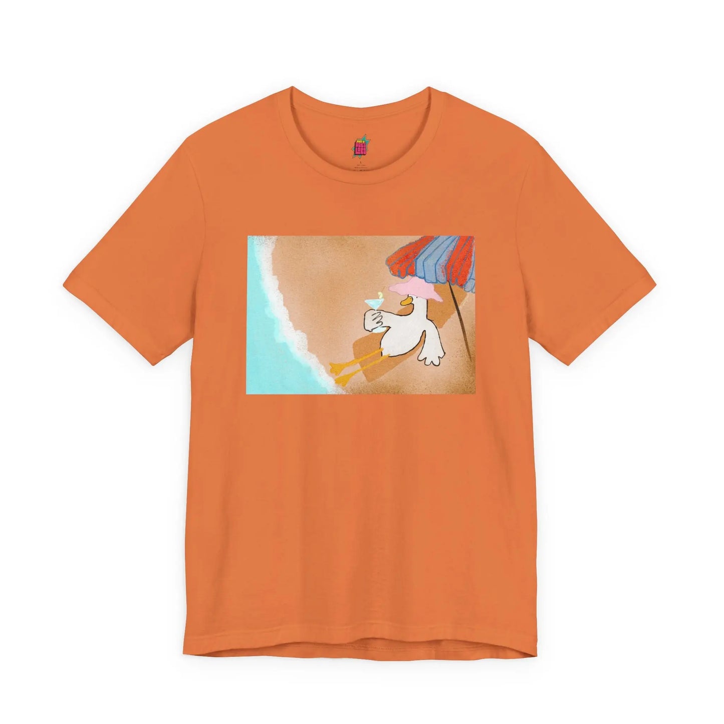 Beach Duck - Pop Art Unisex Tee House of Poco Loco