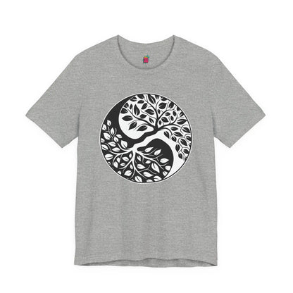 Yin Yang Tree - Pop Art Unisex Tee House of Poco Loco