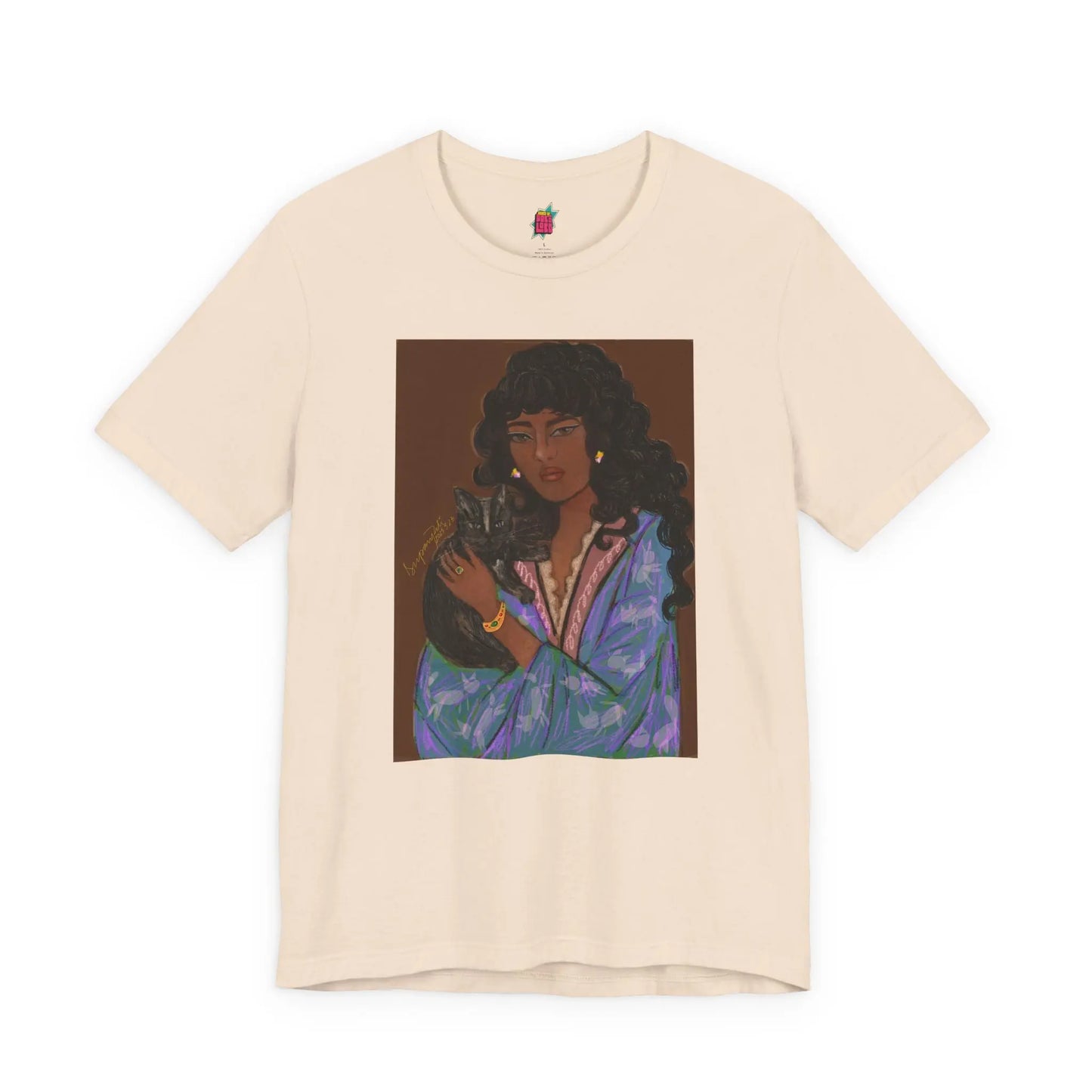Curly Lady - Pop Art Unisex Tee House of Poco Loco