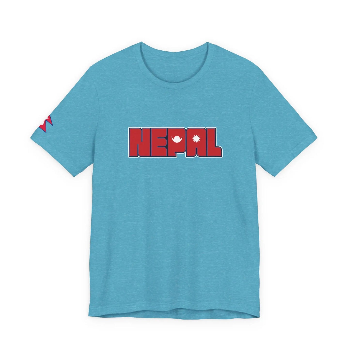 Nepal Flag - Unisex Tee House of Poco Loco