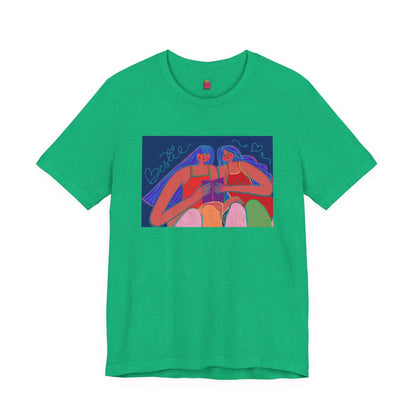 Besties Together - Pop Art Unisex Tee House of Poco Loco