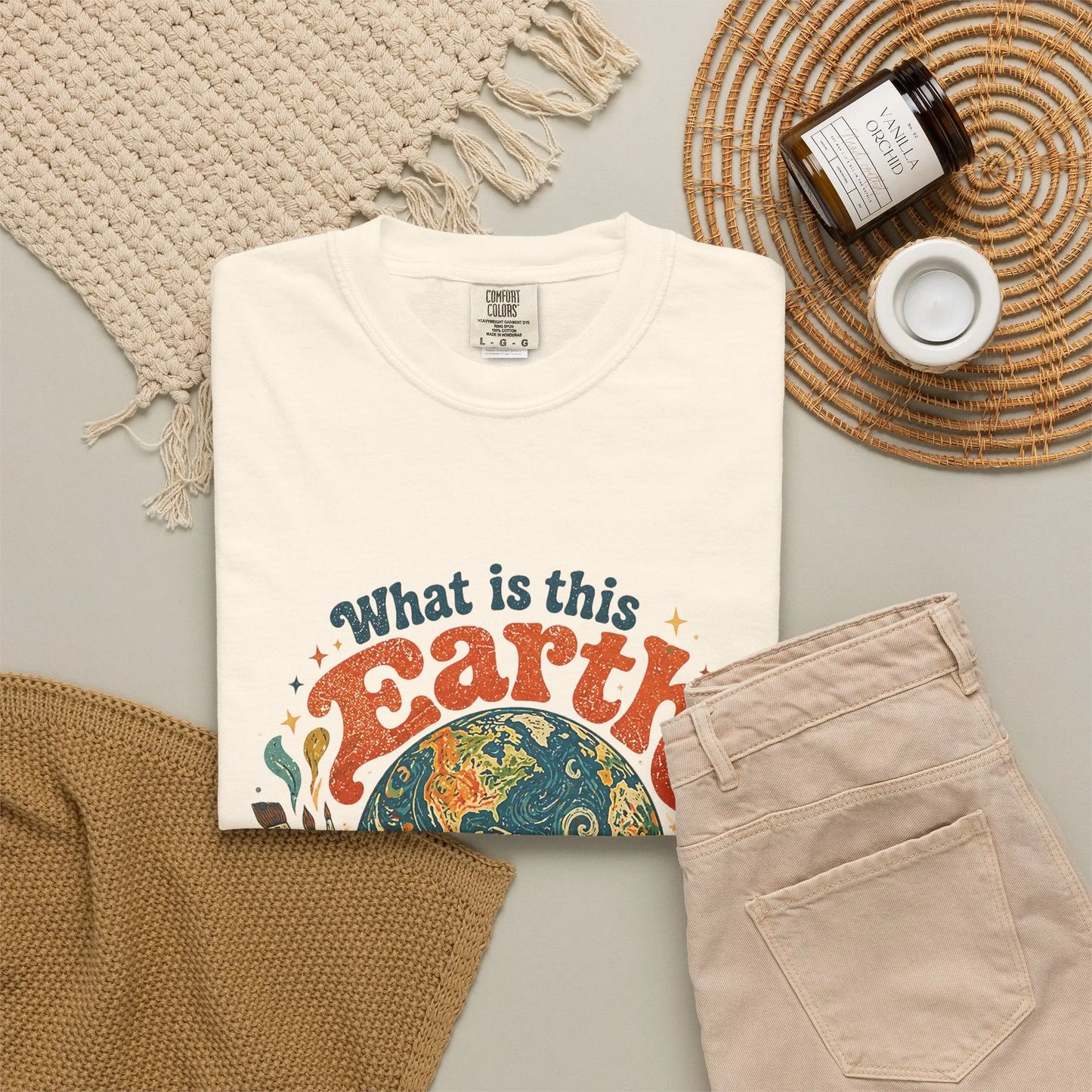 What is Earth without Art -  Vintage T-Shirt House of Poco Loco
