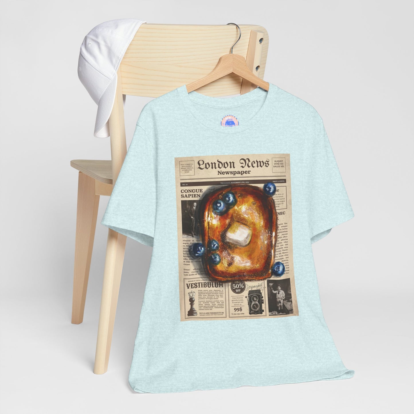 Breakfast Paper - Pop Art Unisex Tee