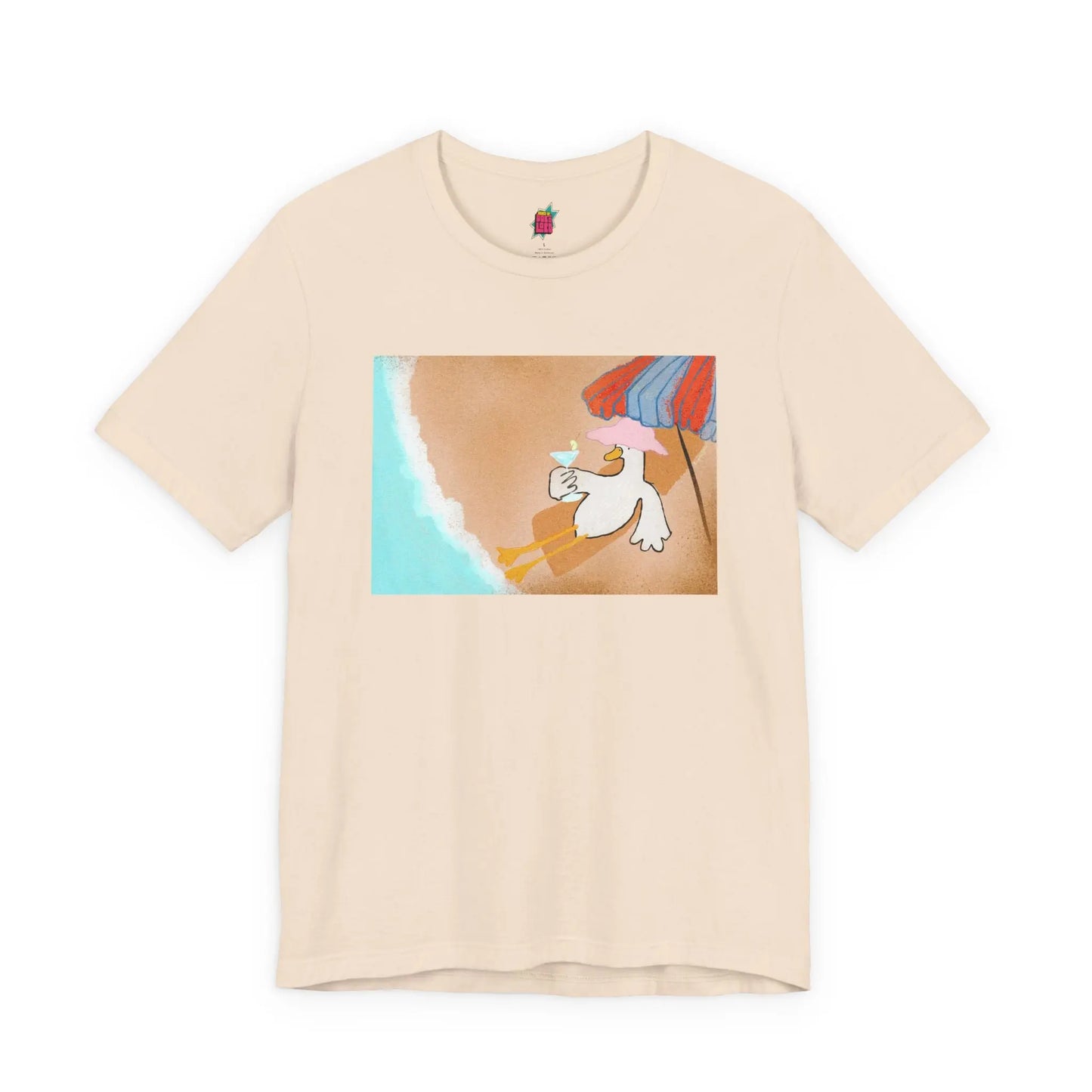 Beach Duck - Pop Art Unisex Tee House of Poco Loco
