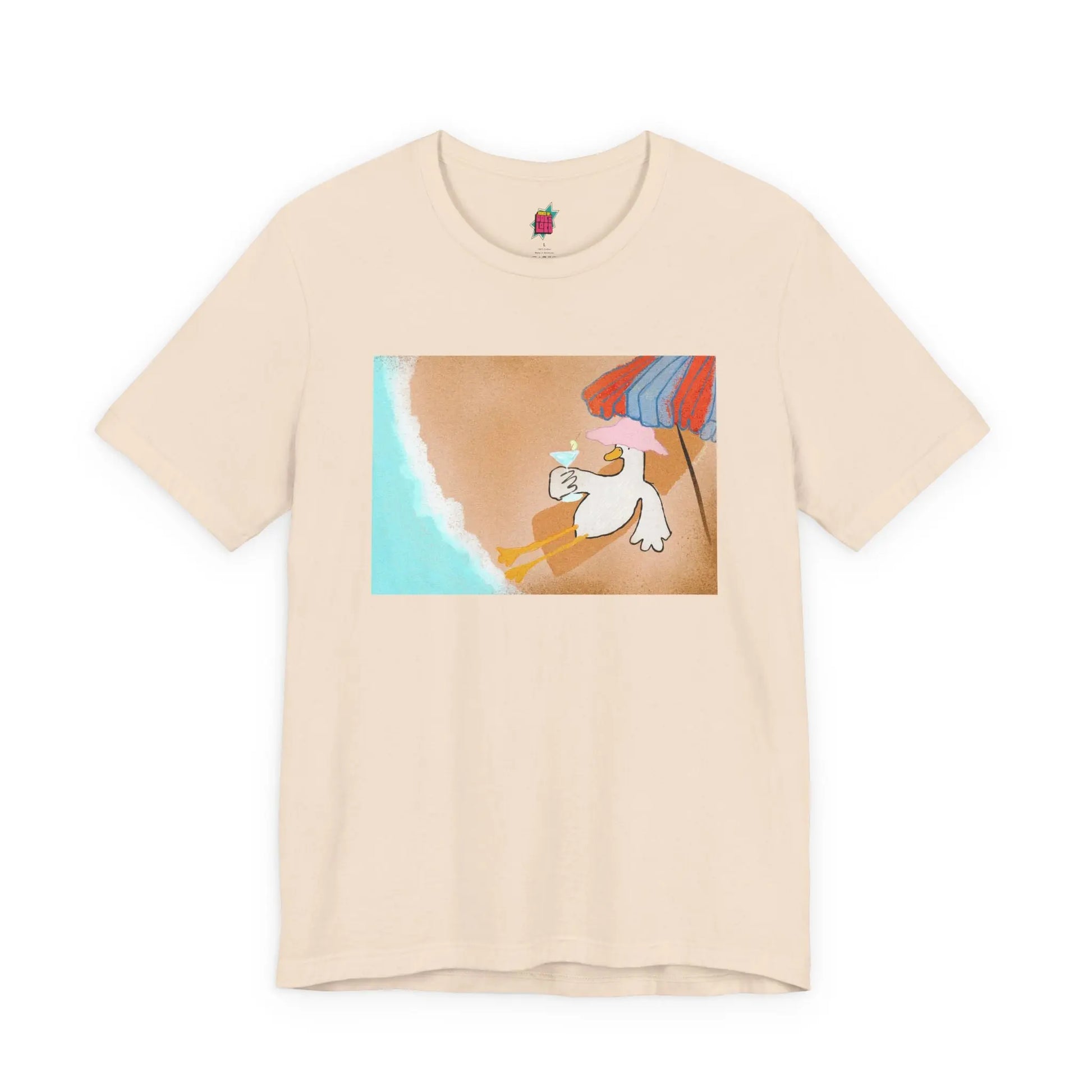 Beach Duck - Pop Art Unisex Tee House of Poco Loco