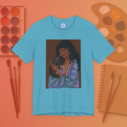 Curly Lady - Pop Art Unisex Tee