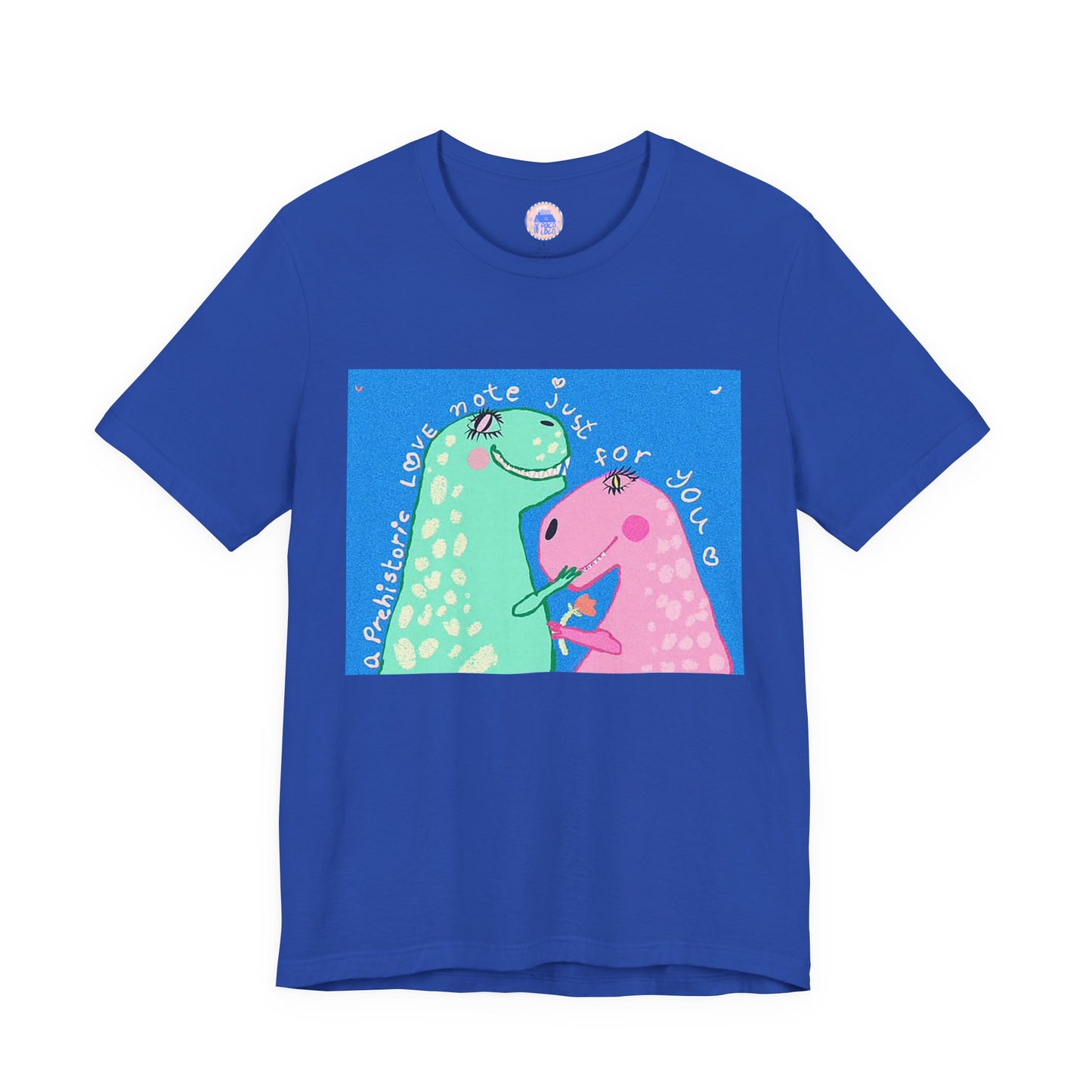 Dino Love - Pop Art Unisex Tee