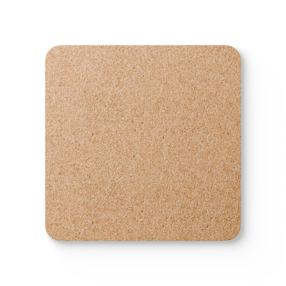 Corkwood Coaster Set - Pink Garden - 4-piece set