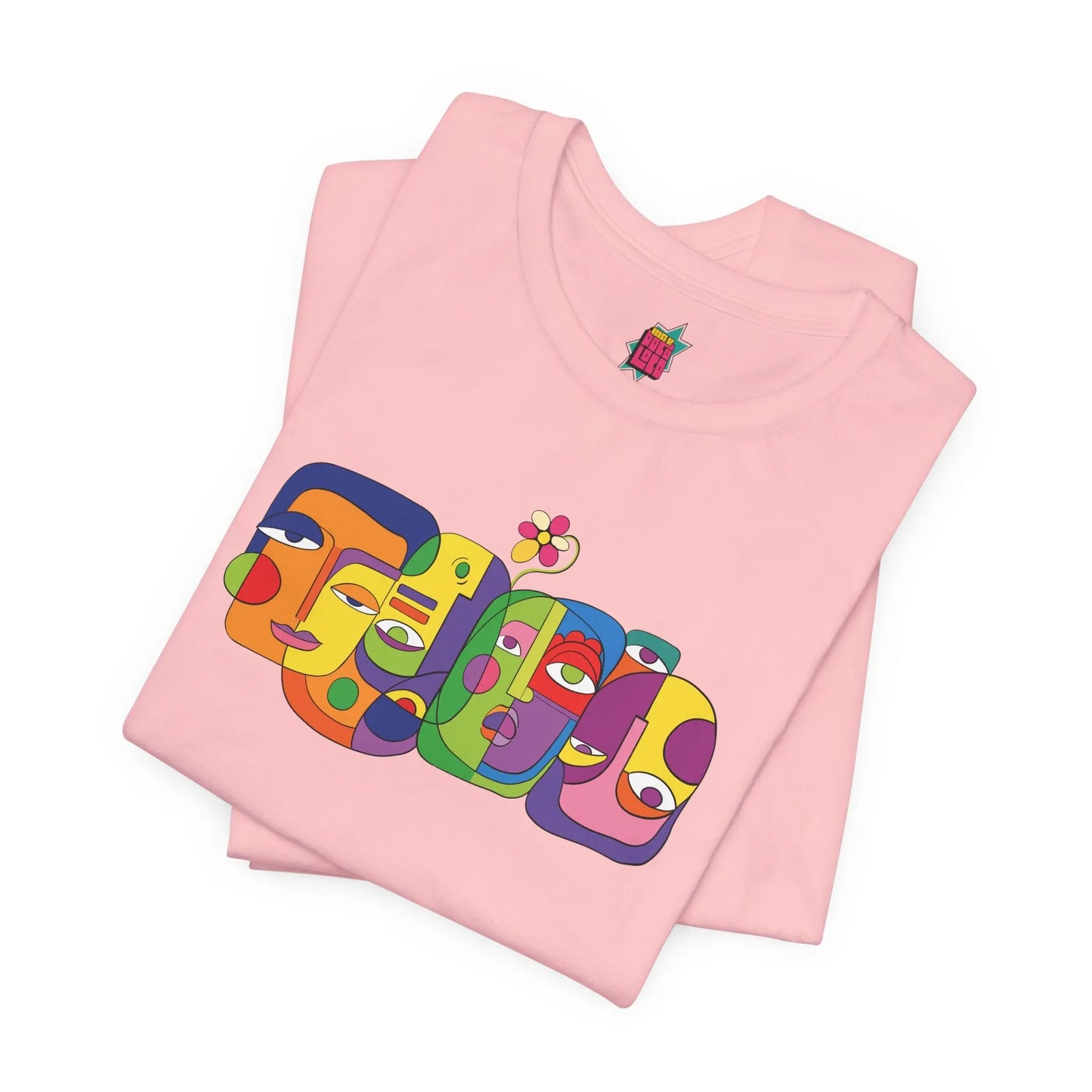 Multi Faces - Pop Art Unisex Tee House of Poco Loco